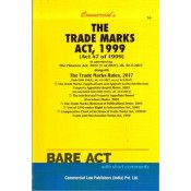 Commercial Law Publisher's The Trade Marks Act, 1999 Bare Act 2022